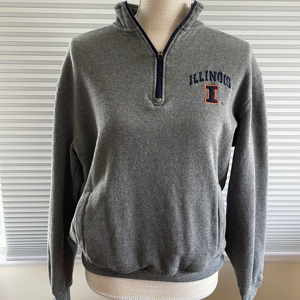 University of Illinois Quarter Zip ♥️